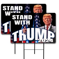 Stand With Trump 2 Pack...