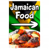 Jamaican Food Economy A-Frame Sign