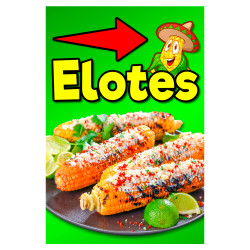 Elotes Economy A-Frame Sign