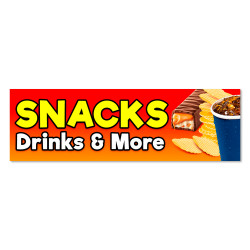 Snacks Drinks & More Vinyl...