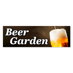 Beer Garden Vinyl Banner...