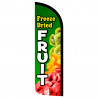 Freeze Dried Fruit Premium Windless Feather Flag Bundle (Complete Kit) OR Optional Replacement Flag Only