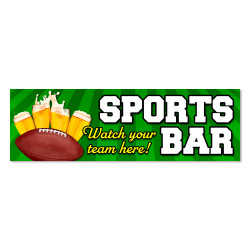 SPORTS BAR Vinyl Banner...