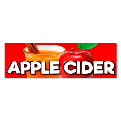 Apple Cider Vinyl Banner...