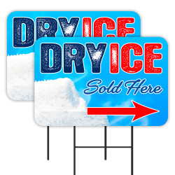 DRY ICE 2 Pack Double-Sided...