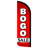 BOGO Sale - Buy One Get One Premium Windless Feather Flag Bundle (Complete Kit) OR Optional Replacement Flag Only