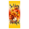 So Very Thankful 2.5' x 6' X-Banner Kit With Grommets (Optional Banner Only)