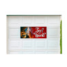 Joy to the World 21" x 47" Magnetic Garage Banner For Steel Garage Doors