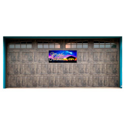 Jesus Is The Reason For The Season 21" x 47" Magnetic Garage Banner For Steel Garage Doors