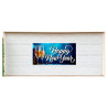 Happy New Year 42" x 84" Magnetic Garage Banner For Steel Garage Doors