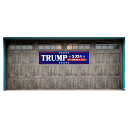 Trump 2024 Take America Back 21" x 84" Garage Banner for Steel Garage Doors (Made in The USA)