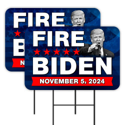 Fire Biden Elect Trump 2024...