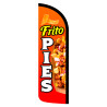 Frito Pies Premium Windless Feather Flag Bundle (Complete Kit) OR Optional Replacement Flag Only