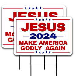 Jesus 2024 Make America...