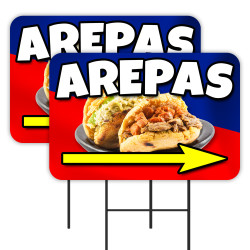 AREPAS 2 Pack Double-Sided...