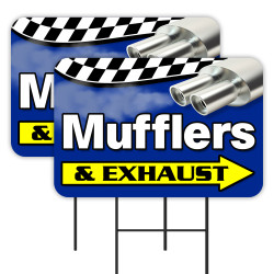 Mufflers & Exhaust 2 Pack...