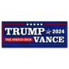 Trump Vance 2024 - Take America Back Vinyl Banner with Optional Sizes (Made in the USA)