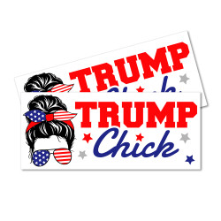 Trump Chick Car Decals 2...