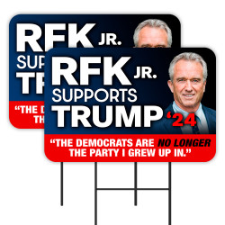 RFK Jr. - Trump 2024 2 Pack...