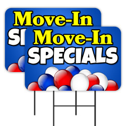 Move In Specials 2 Pack...