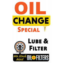 Oil Change Special Economy A-Frame Sign 2 Feet Wide by 3 Feet Tall