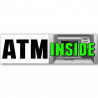 ATM Inside Vinyl Banner 10 Feet Wide by 3 Feet Tall