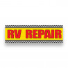 RV Repair Vinyl Banner 8 Feet Wide by 2.5 Feet Tall