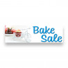 Bake Sale Vinyl Banner 10 Feet Wide by 3 Feet Tall