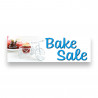 Bake Sale Vinyl Banner 8 Feet Wide by 2.5 Feet Tall