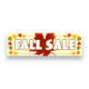 Fall Sale Vinyl Banner 10 Feet Wide by 3 Feet Tall